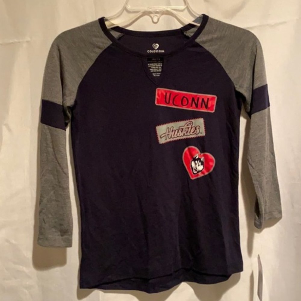 UConn Huskies Youth Long Sleeve T-shirt New